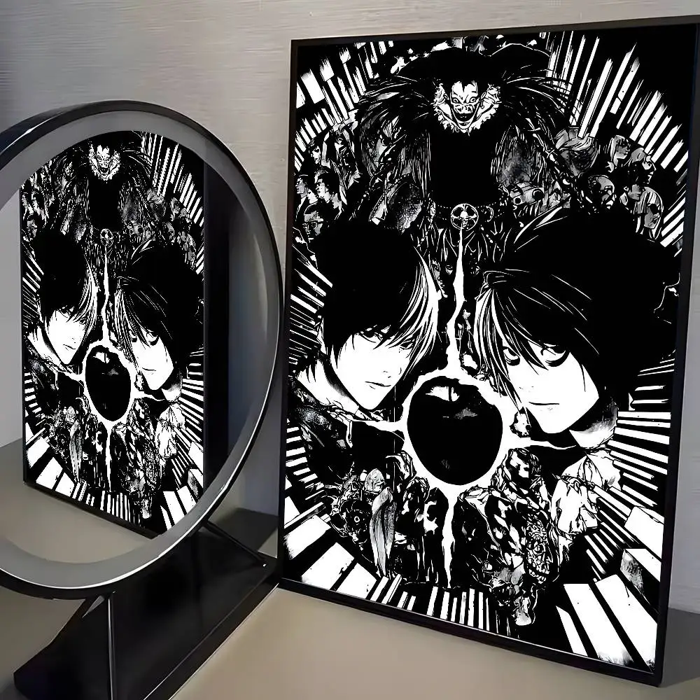 Plakat Anime Death Note Vintage HD Wzór 5