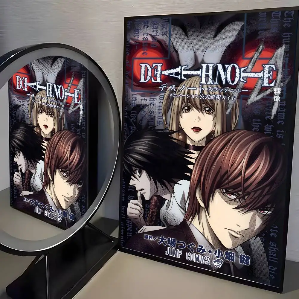 Plakat Anime Death Note Vintage HD Wzór 7