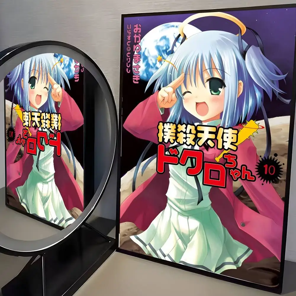 Plakat anime Dokuro-chan - naklejana grafika na ścianę Wzór 2