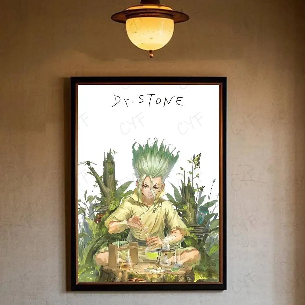 Plakat Anime Dr Stone Przezroczysty