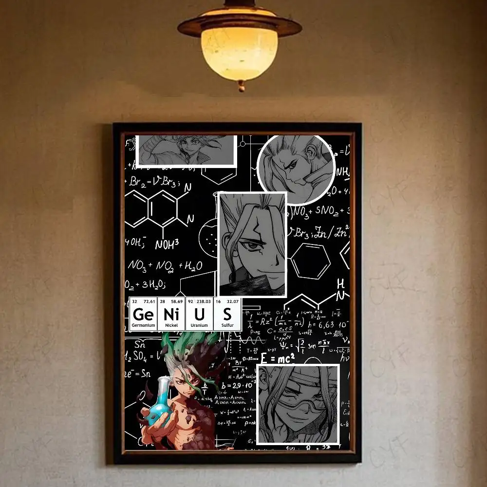 Plakat Anime Dr Stone Srebrny