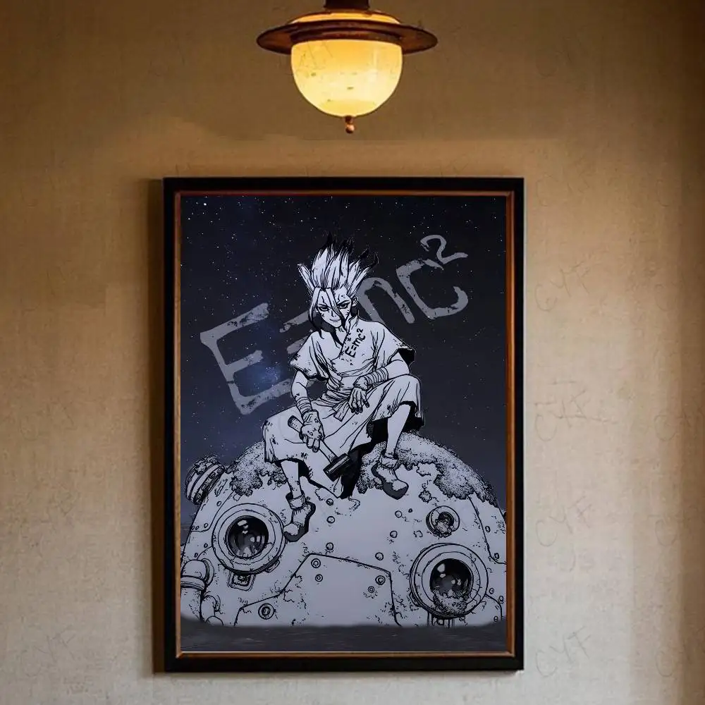 Plakat Anime Dr Stone Zielony