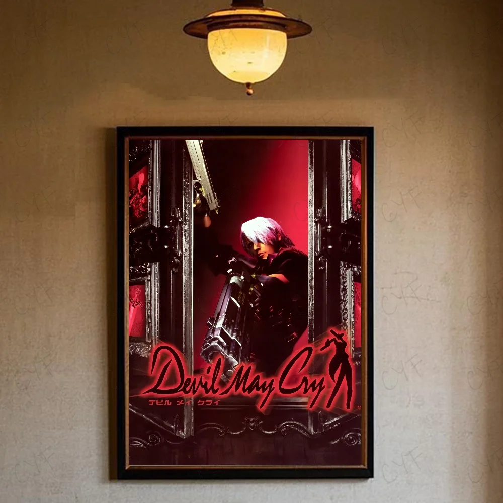 Plakat filmowy w stylu anime gamingowym Fioletowy
