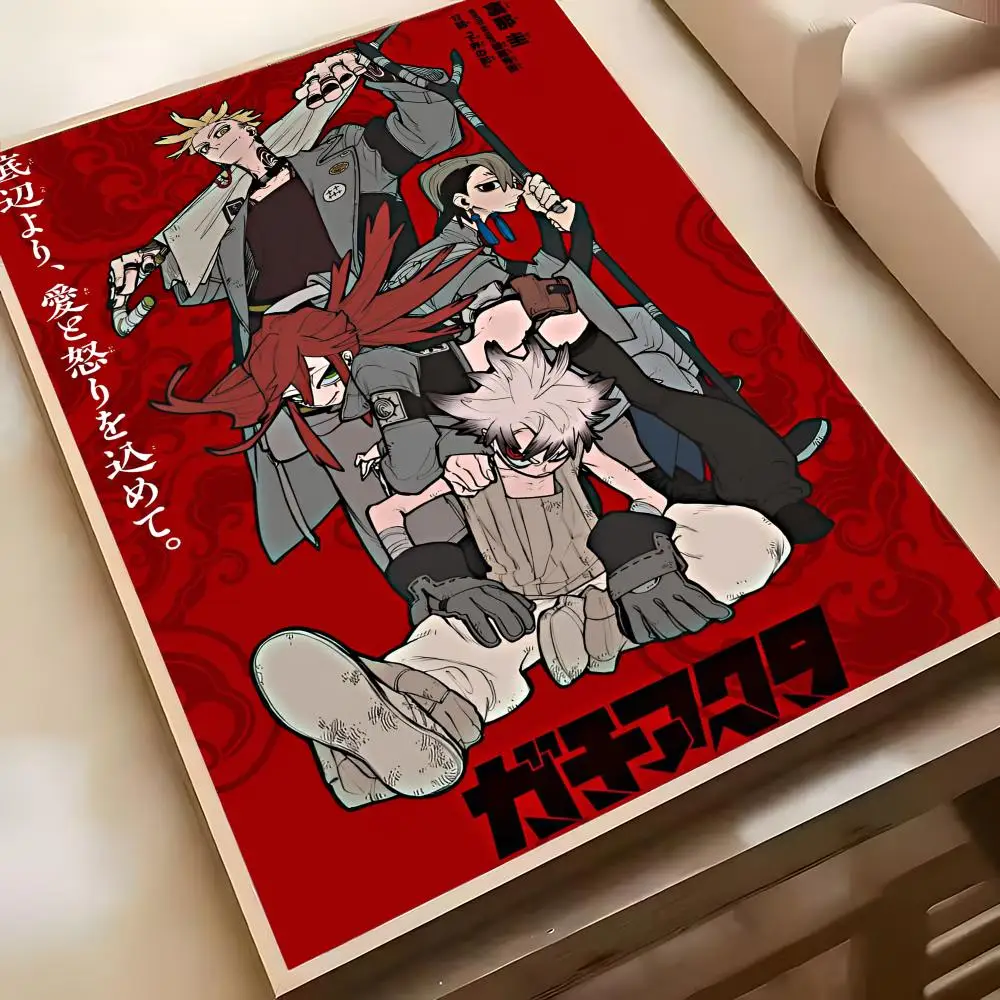 Plakat anime Gachiakuta Czarny2