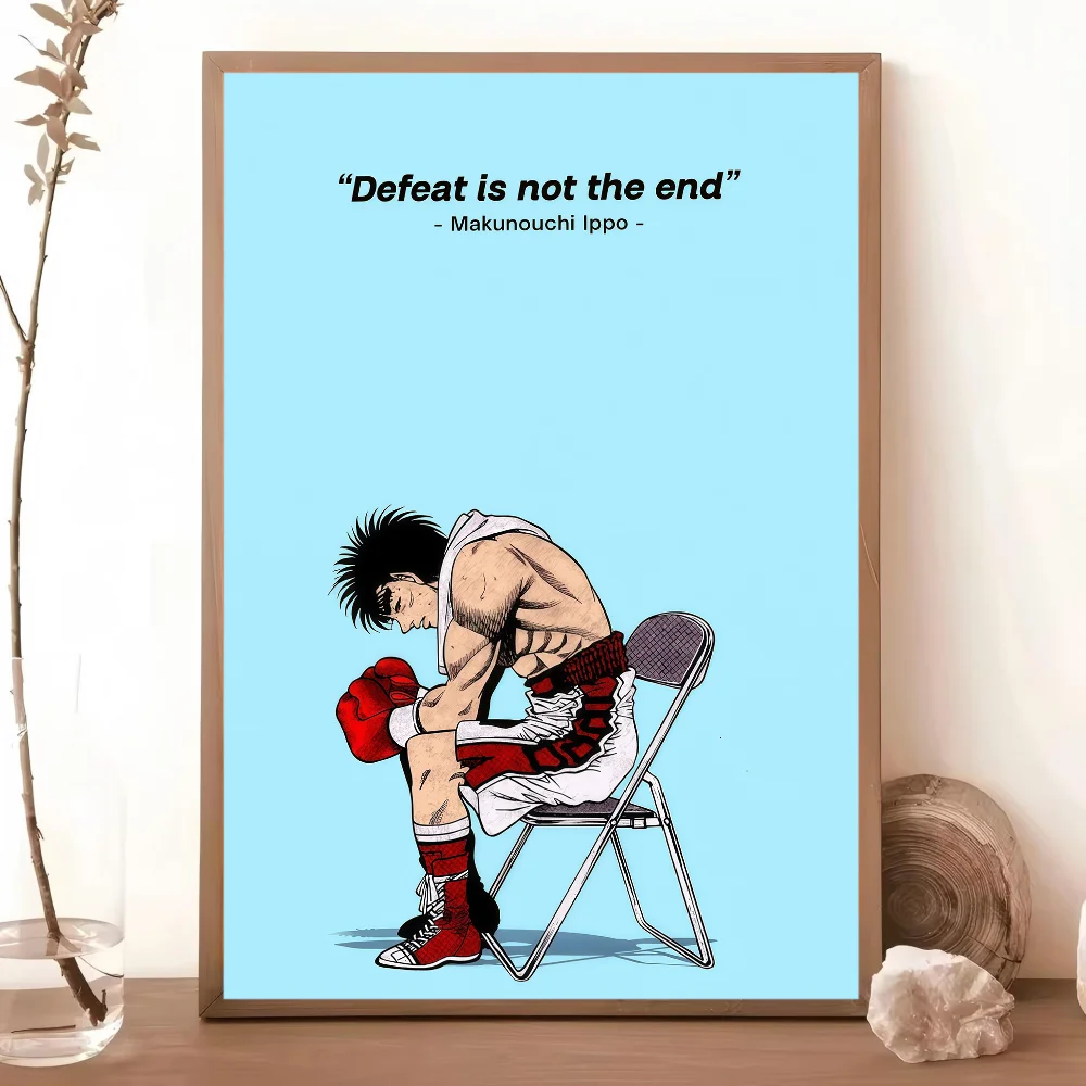 Hajime no Ippo - plakat anime z bokserem Wzór 6