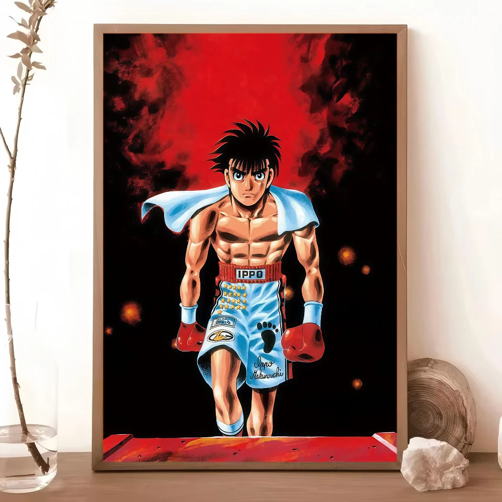 Hajime no Ippo - plakat anime z bokserem Wzór 7
