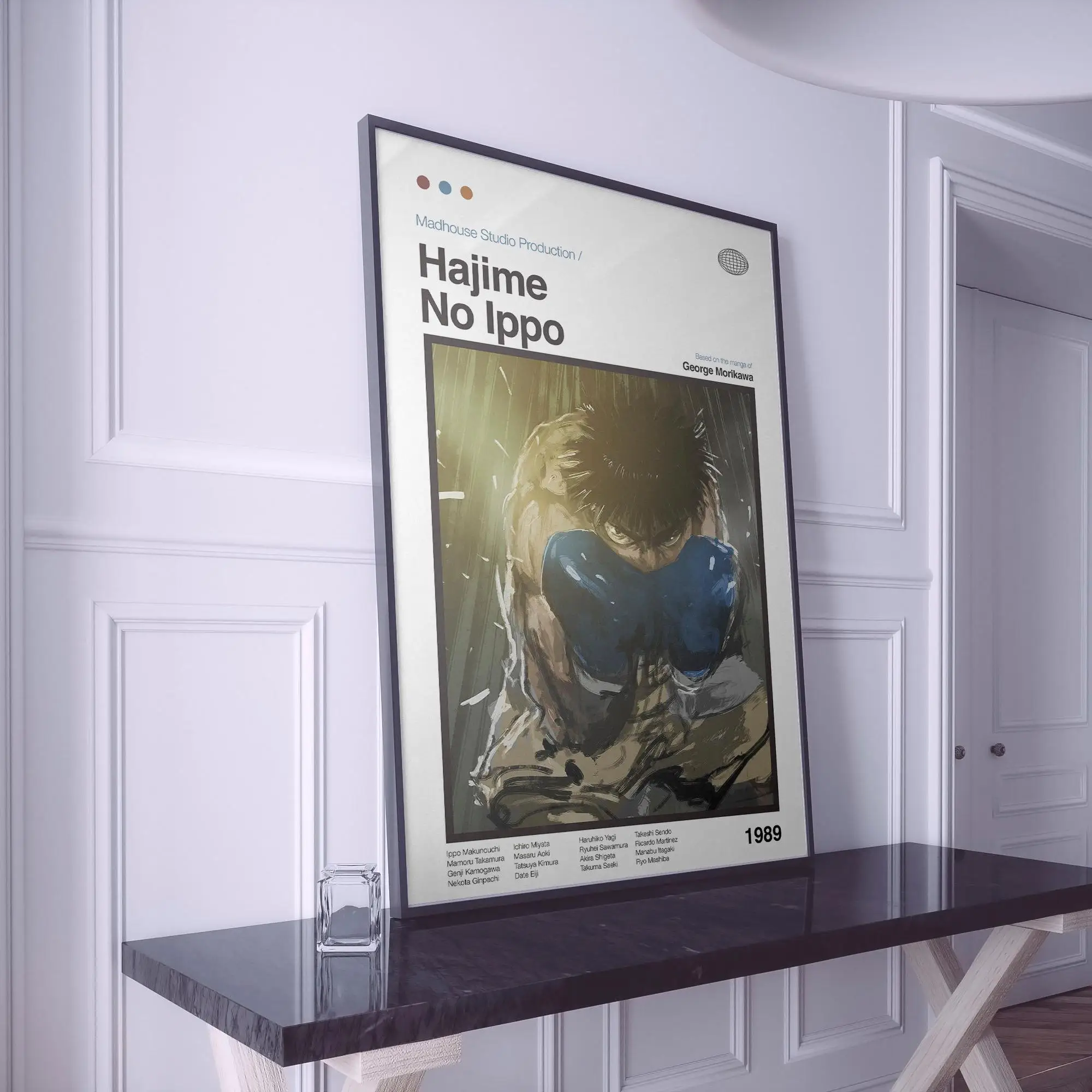 Plakat anime Hajime no Ippo bokser Wzór 3