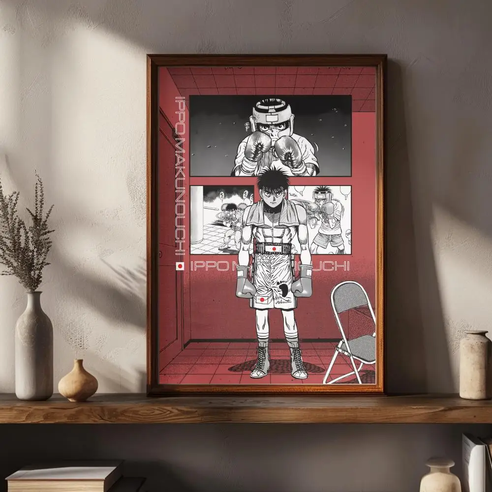 Plakat anime Hajime no Ippo bokser Wzór 8