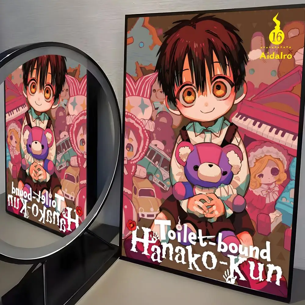 Plakat anime Toilet-bound Hanako-kun Czarny6
