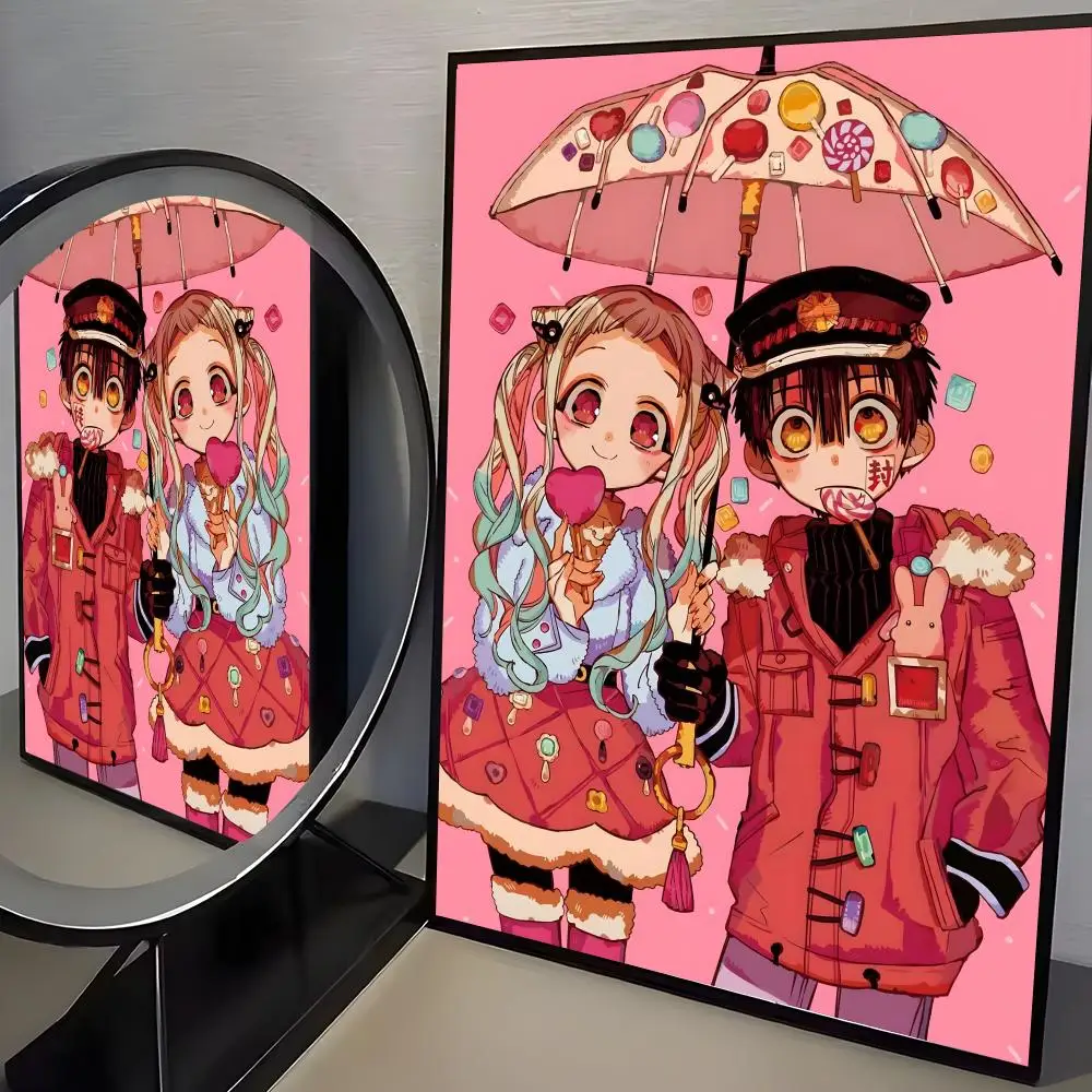 Plakat anime Toilet-bound Hanako-kun Czarny7
