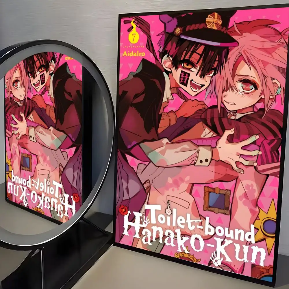 Plakat anime Toilet-bound Hanako-kun Czarny8