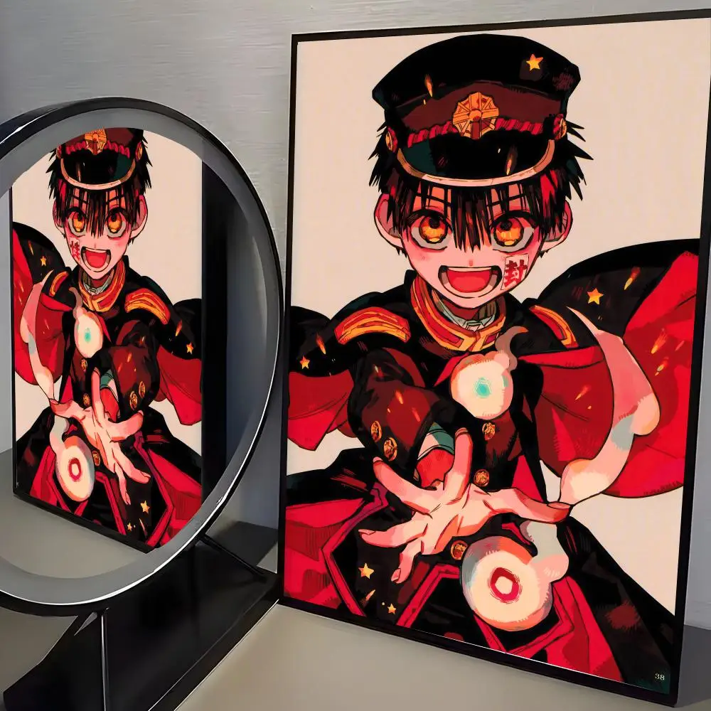 Plakat anime Toilet-bound Hanako-kun Czarny10