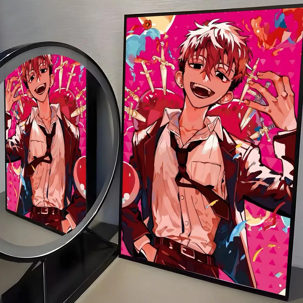 Plakat anime Toilet-bound Hanako-kun Czarny5
