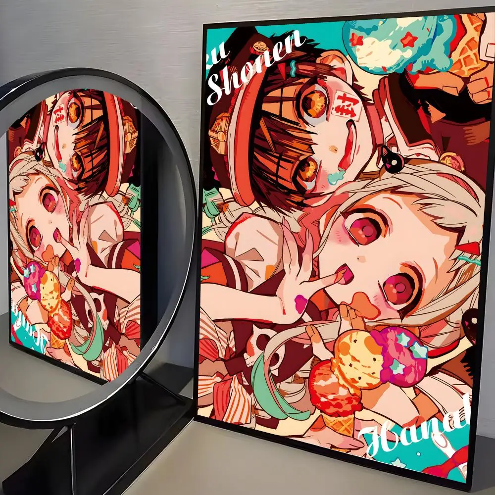 Plakat anime Toilet-bound Hanako-kun Czarny9