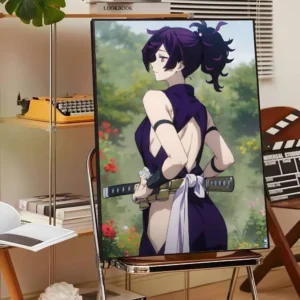 Plakat anime Hell's Paradise - grafika na płótnie Wzór 1
