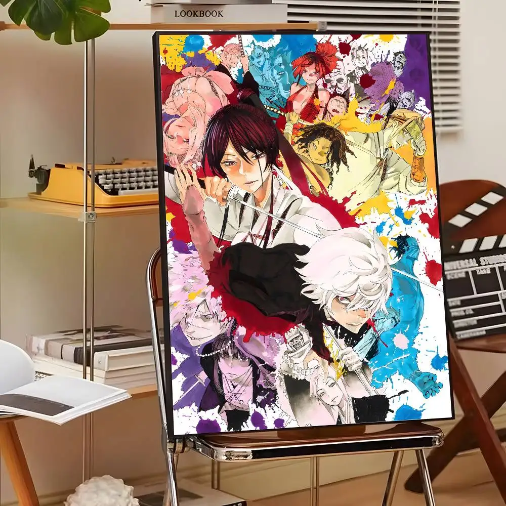 Plakat anime Hell's Paradise - grafika na płótnie Wzór 6