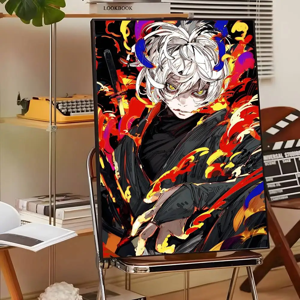 Plakat anime Hell's Paradise - grafika na płótnie Wzór 7