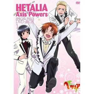 Plakat anime Hetalia Axis Powers Czarny1