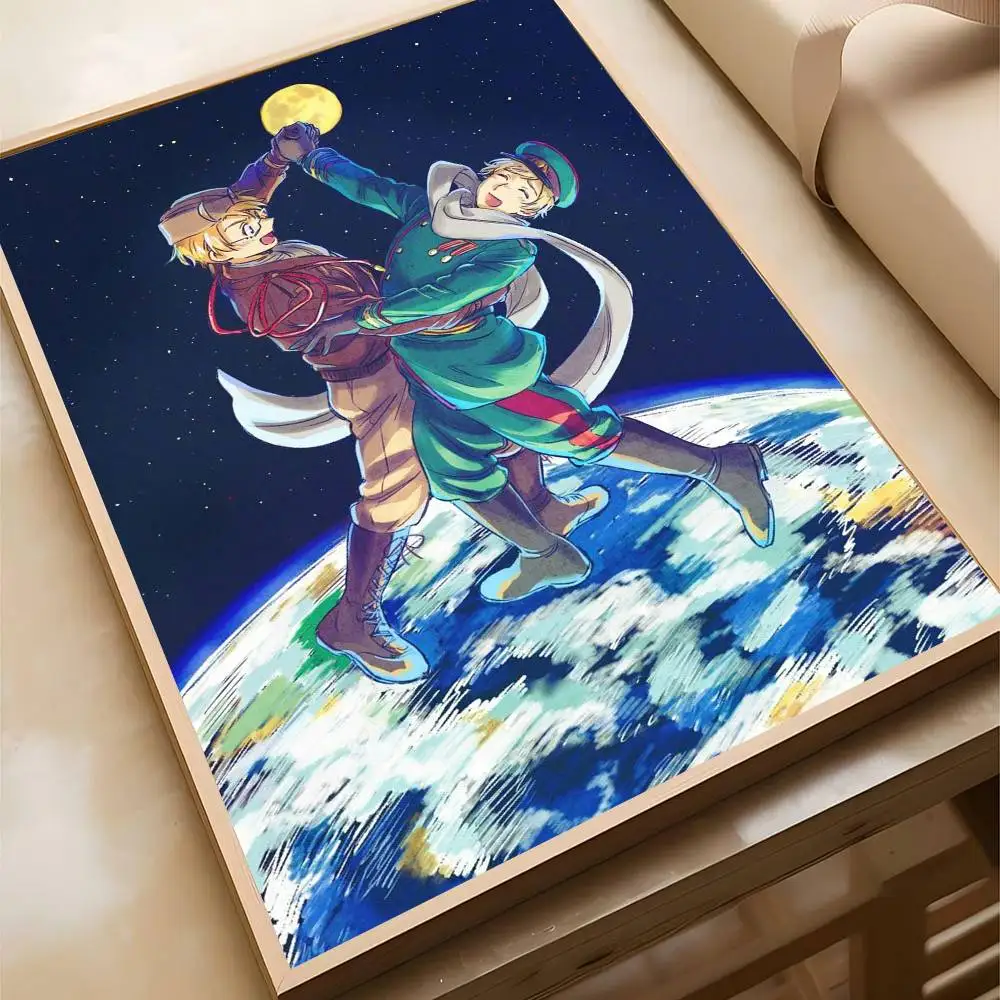 Hetalia Axis Powers - plakat anime do pokoju Wzór 1