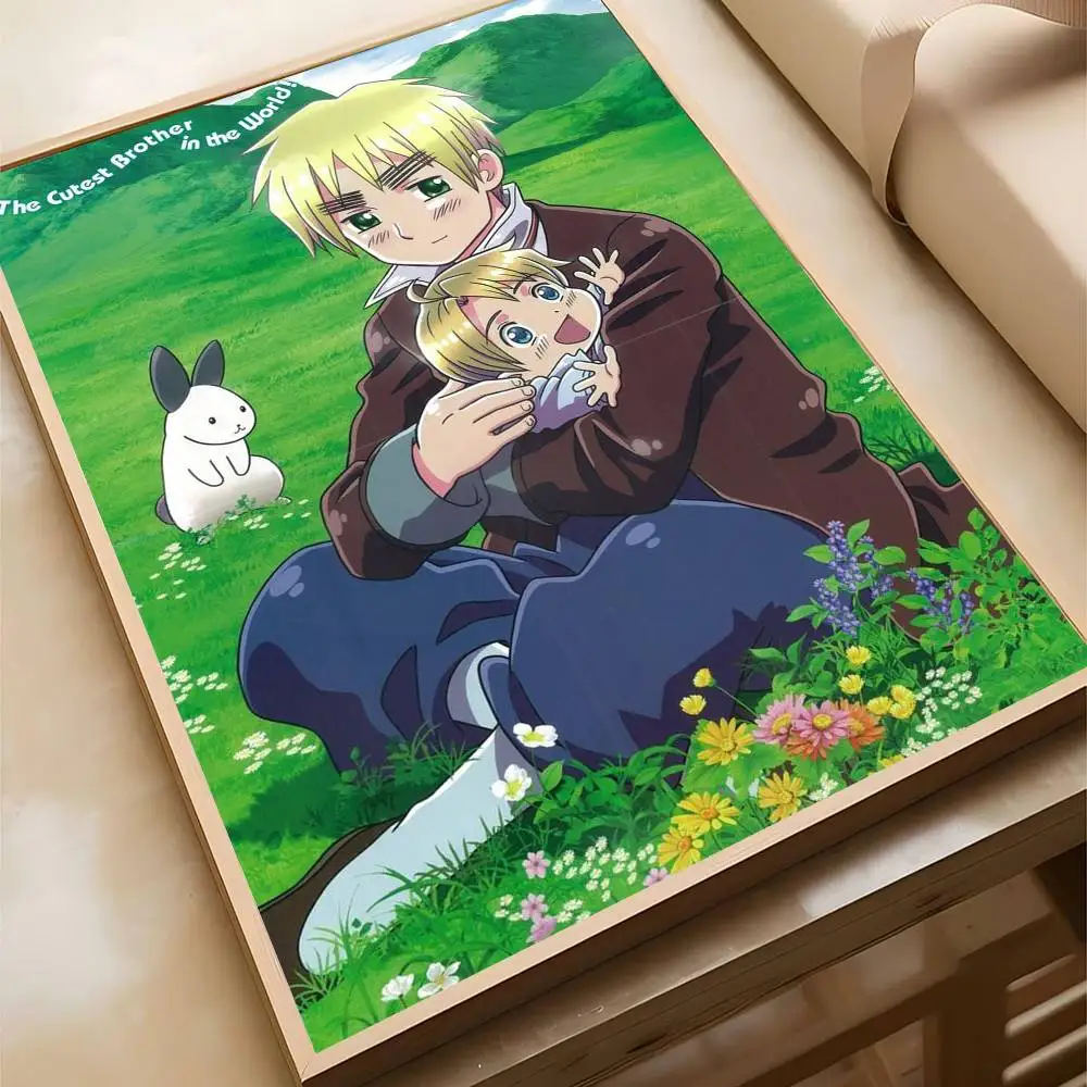 Hetalia Axis Powers - plakat anime do pokoju Wzór 2