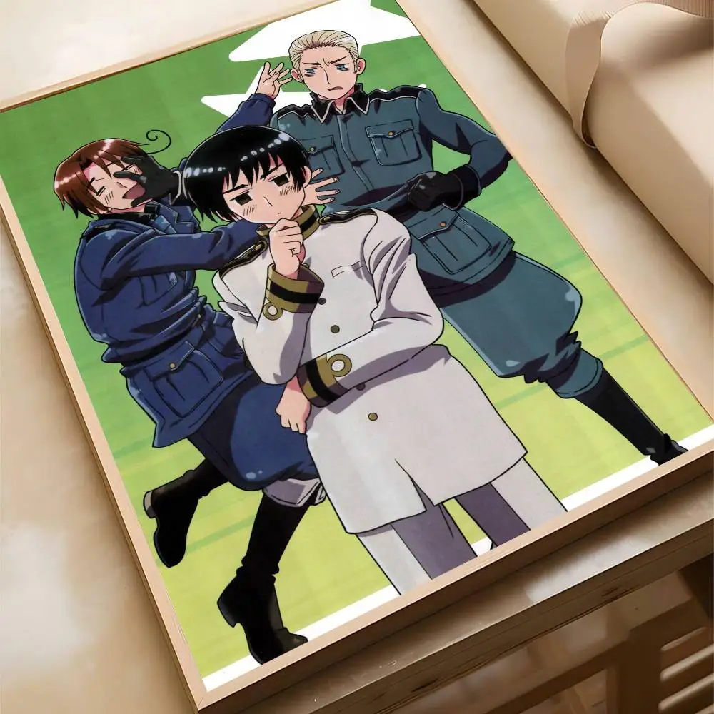Hetalia Axis Powers - plakat anime do pokoju Wzór 4
