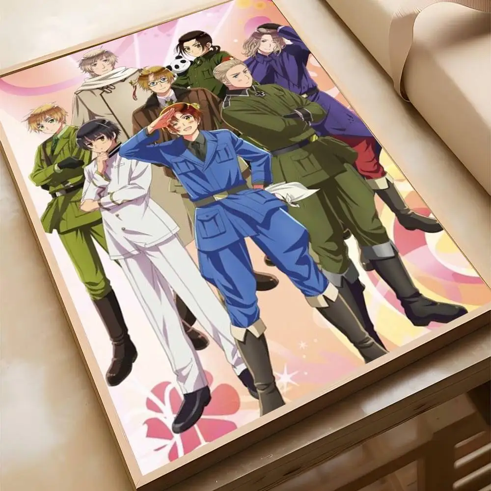 Hetalia Axis Powers - plakat anime do pokoju Wzór 6