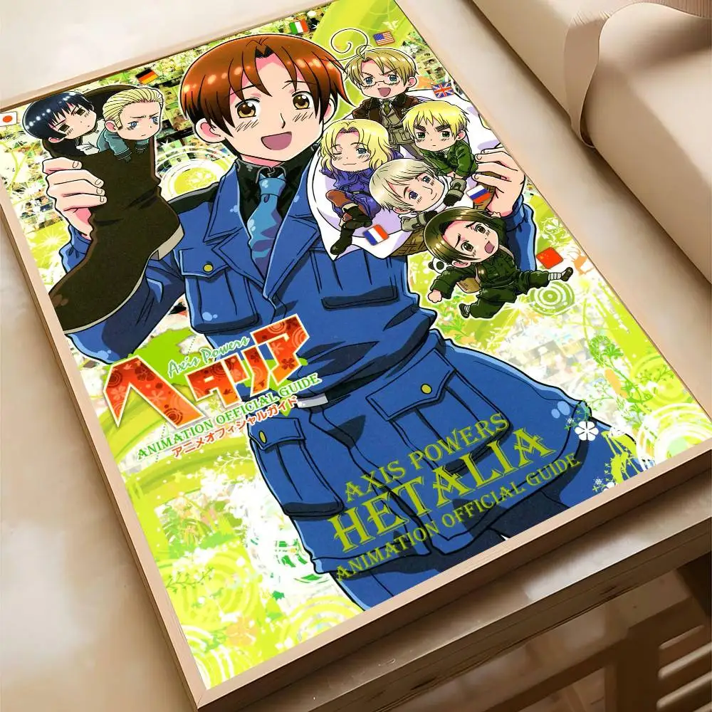Hetalia Axis Powers - plakat anime do pokoju Wzór 7