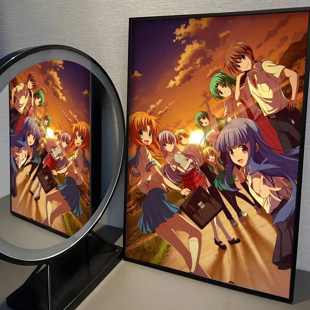 Plakat Higurashi When They Cry – anime Wzór 1