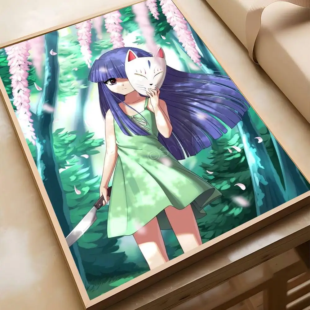Plakat anime Higurashi When They Cry Wzór 2