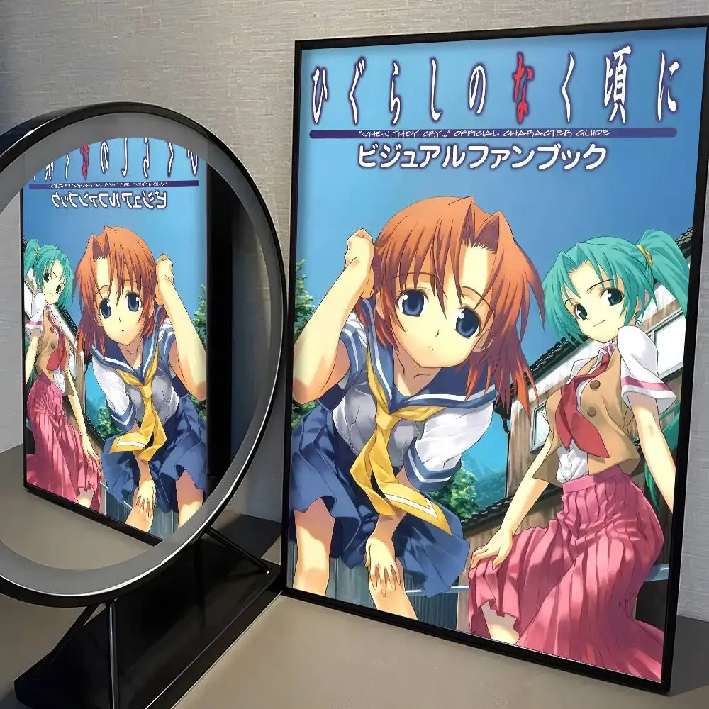 Plakat Higurashi When They Cry – anime Wzór 6
