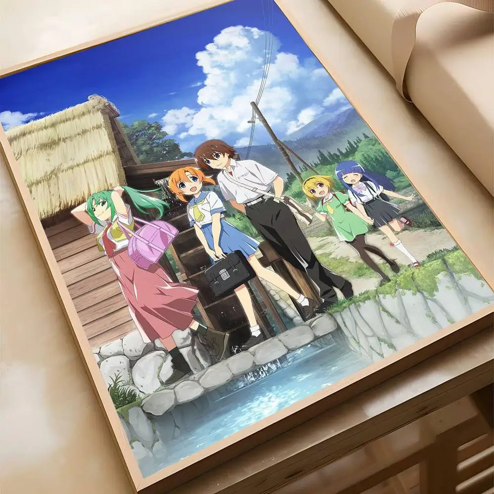 Plakat anime Higurashi When They Cry Wzór 6