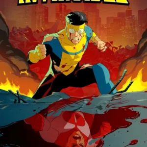 Plakat anime Invincible – grafika na ścianę Wzór 1