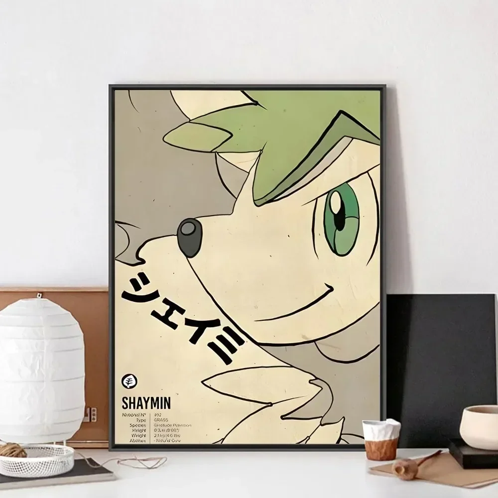 Plakat z postacią anime w stylu japońskim Wzór 2