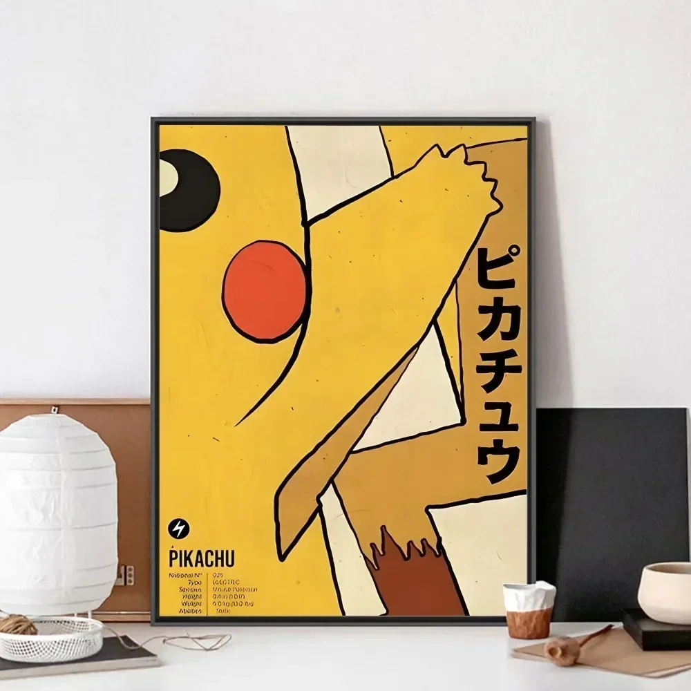 Plakat z postacią anime w stylu japońskim Wzór 3