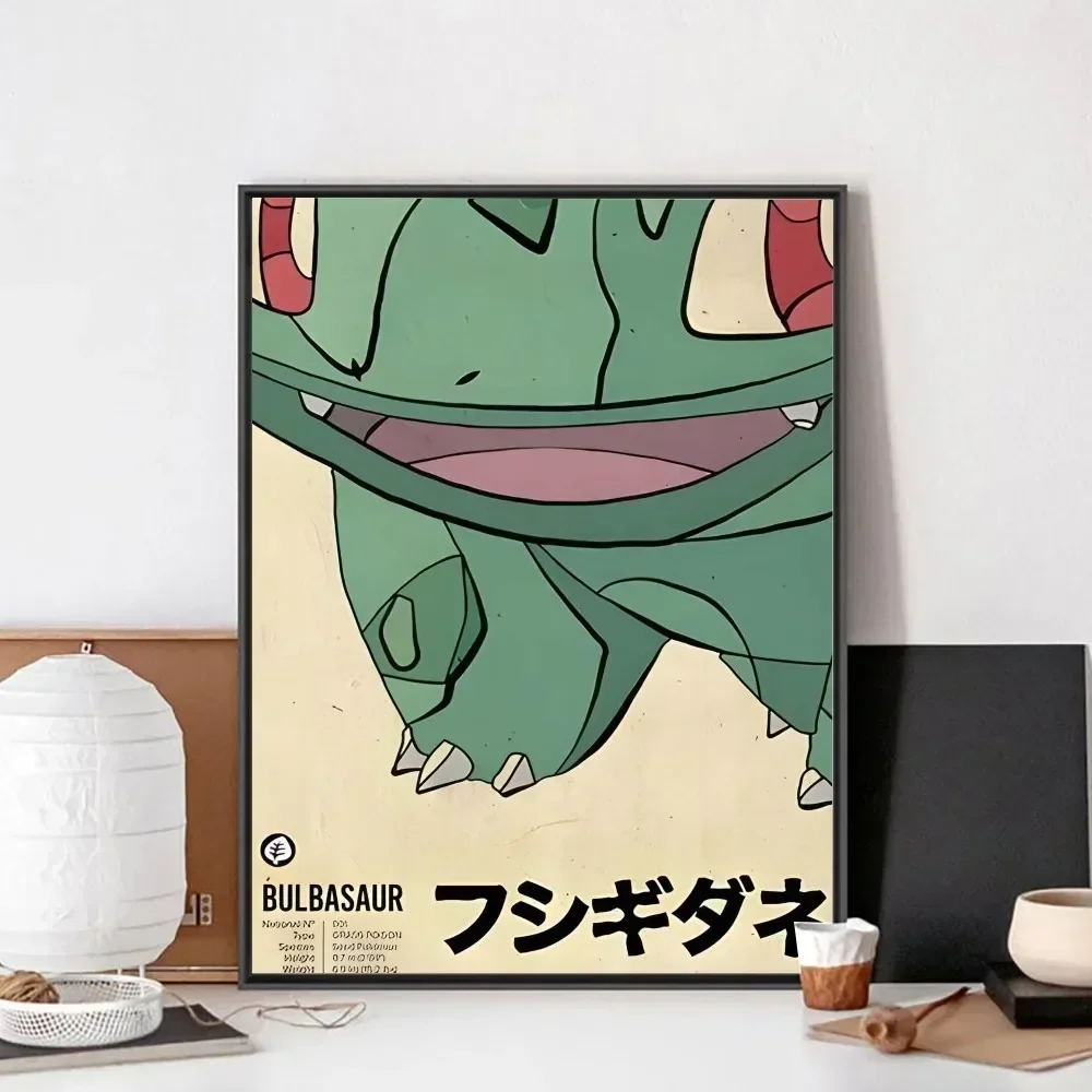 Plakat z postacią anime w stylu japońskim Wzór 4