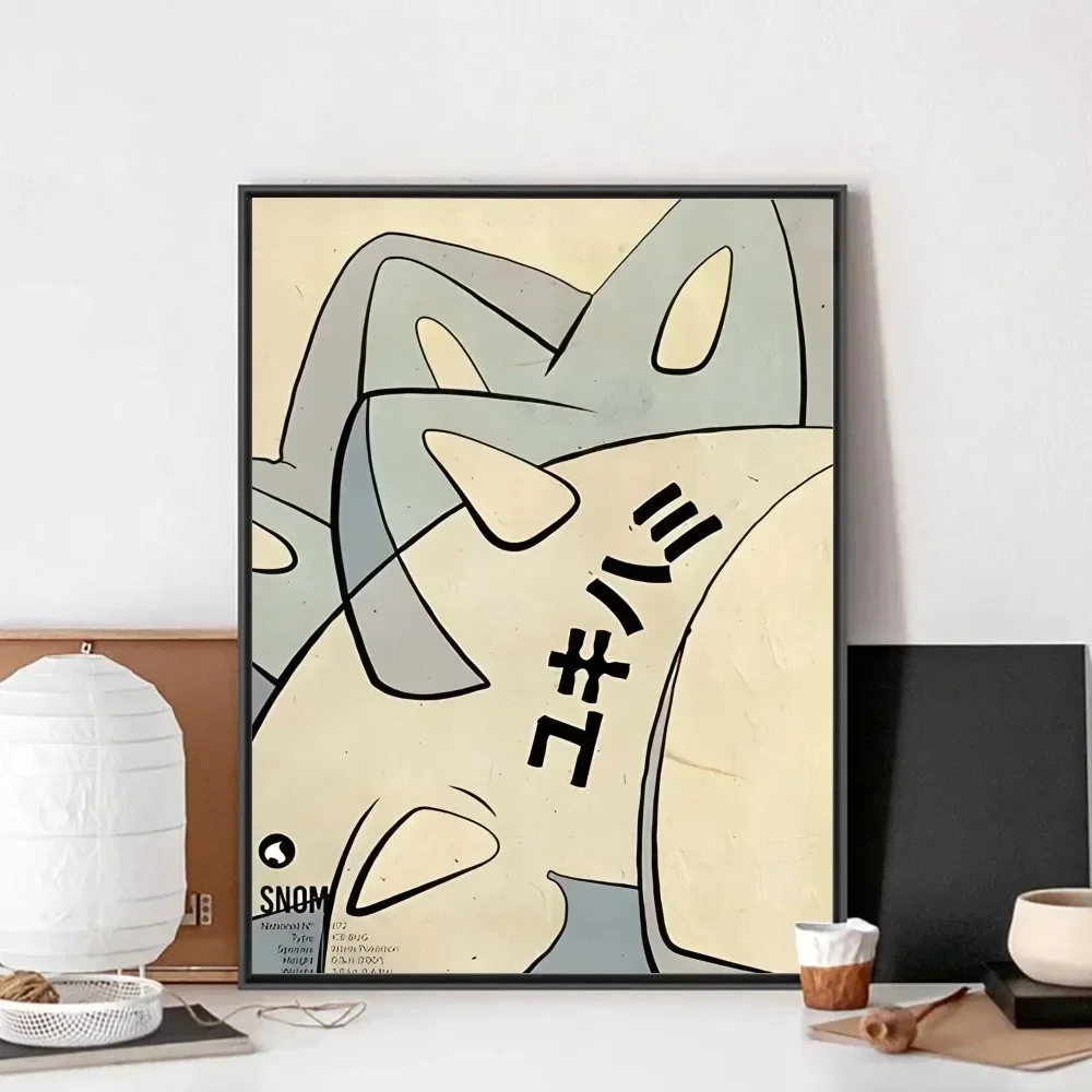 Plakat z postacią anime w stylu japońskim Wzór 5