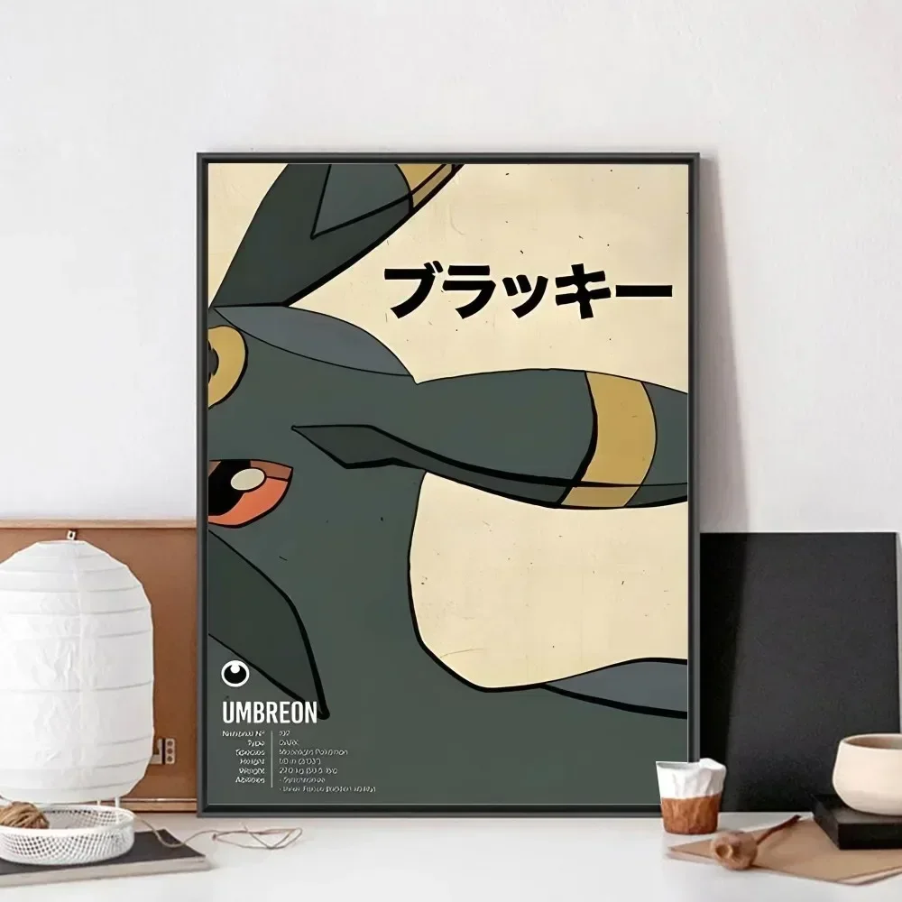 Plakat z postacią anime w stylu japońskim Wzór 6