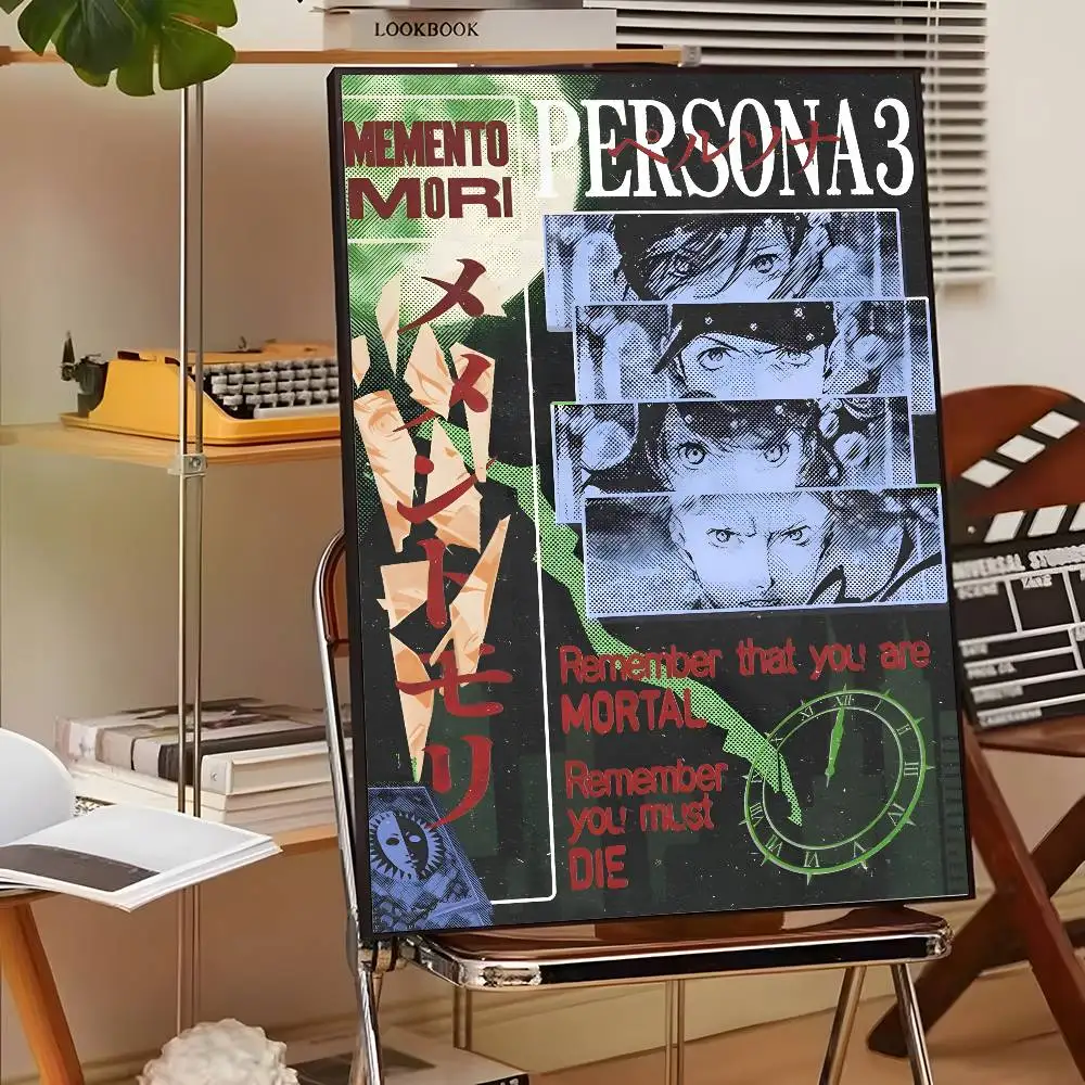Plakat anime w stylu japońskiego retro Hei 2