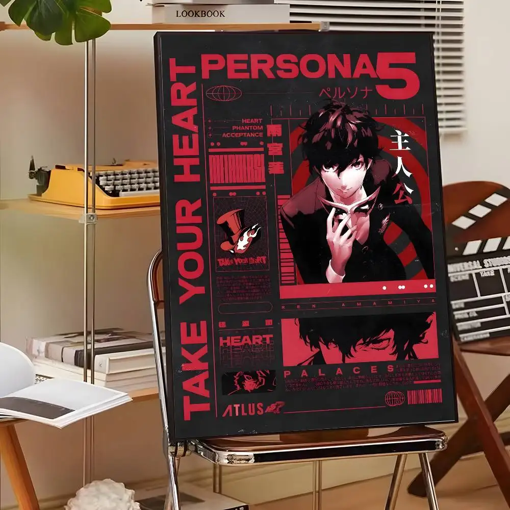 Plakat anime w stylu japońskiego retro Hei 24