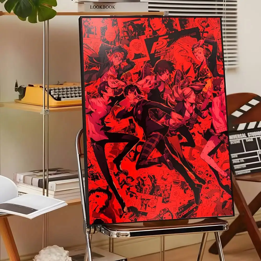 Plakat anime w stylu japońskiego retro Hei 5