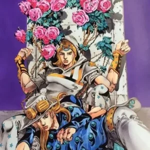 Plakat anime JoJo's Bizarre Adventure Wzór 1