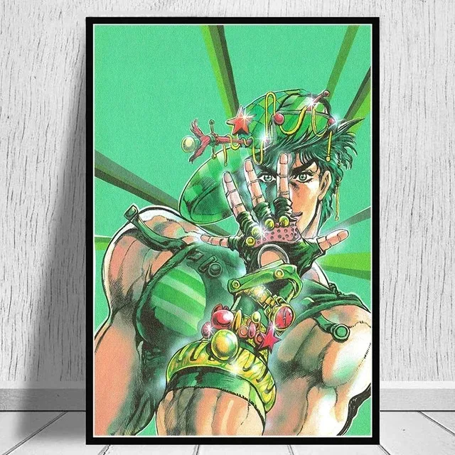 Plakat anime JoJo's Bizarre Adventure Wzór 2