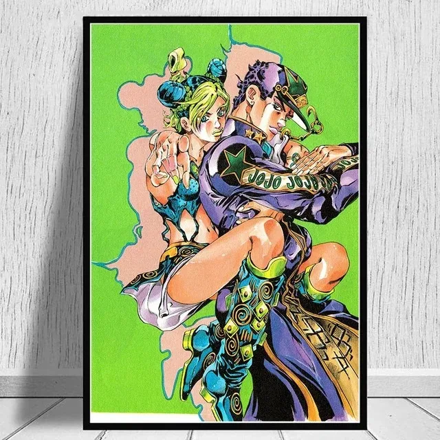 Plakat anime JoJo's Bizarre Adventure Wzór 5
