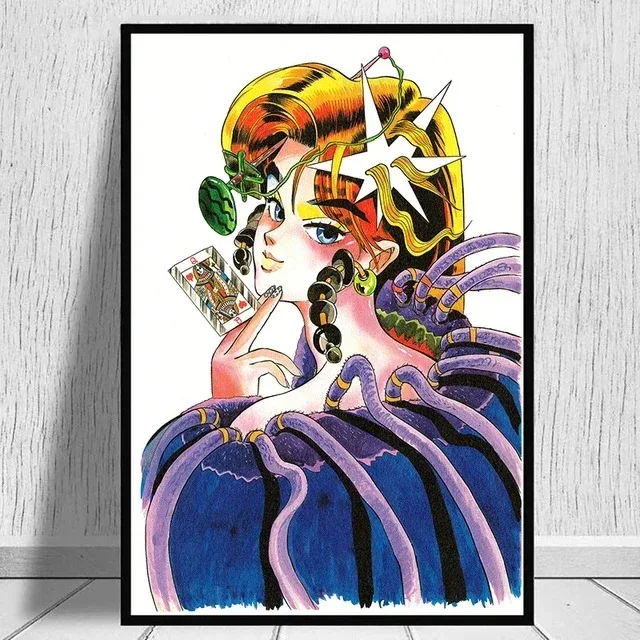 Plakat anime JoJo's Bizarre Adventure Wzór 8