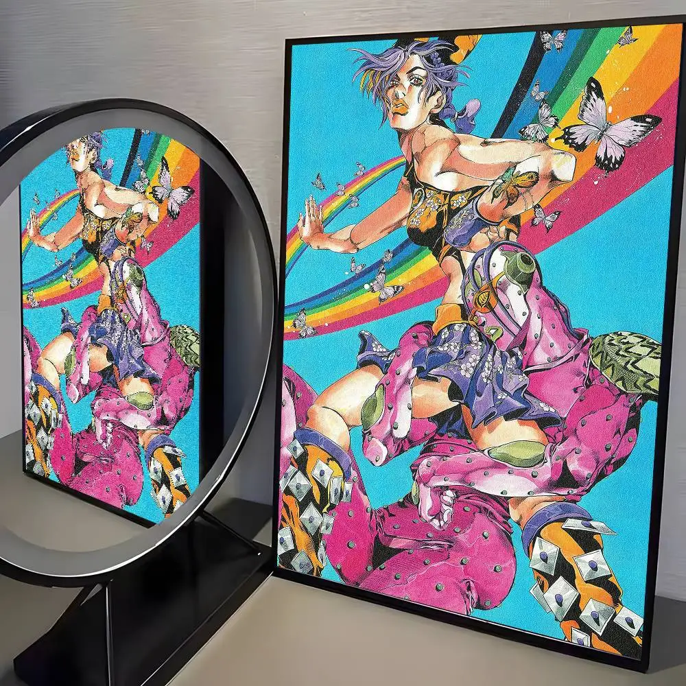 Plakat anime JoJo's Bizarre Adventure Wzór 4