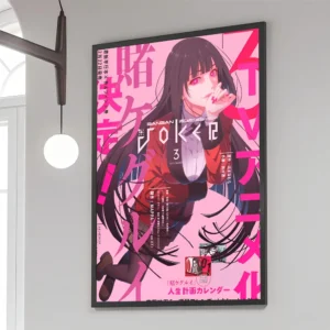 Plakat anime Kakegurui Yumeko Jabami Hei 1