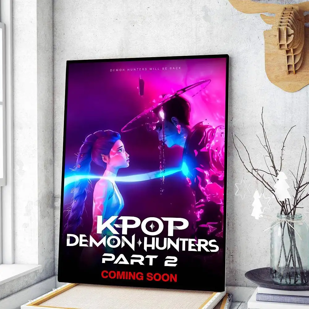 Plakat anime K-pop Demon Hunters Wzór 7