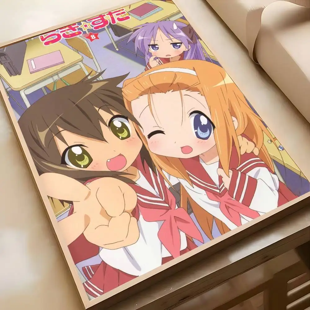 Plakat anime Lucky Star Wzór 2