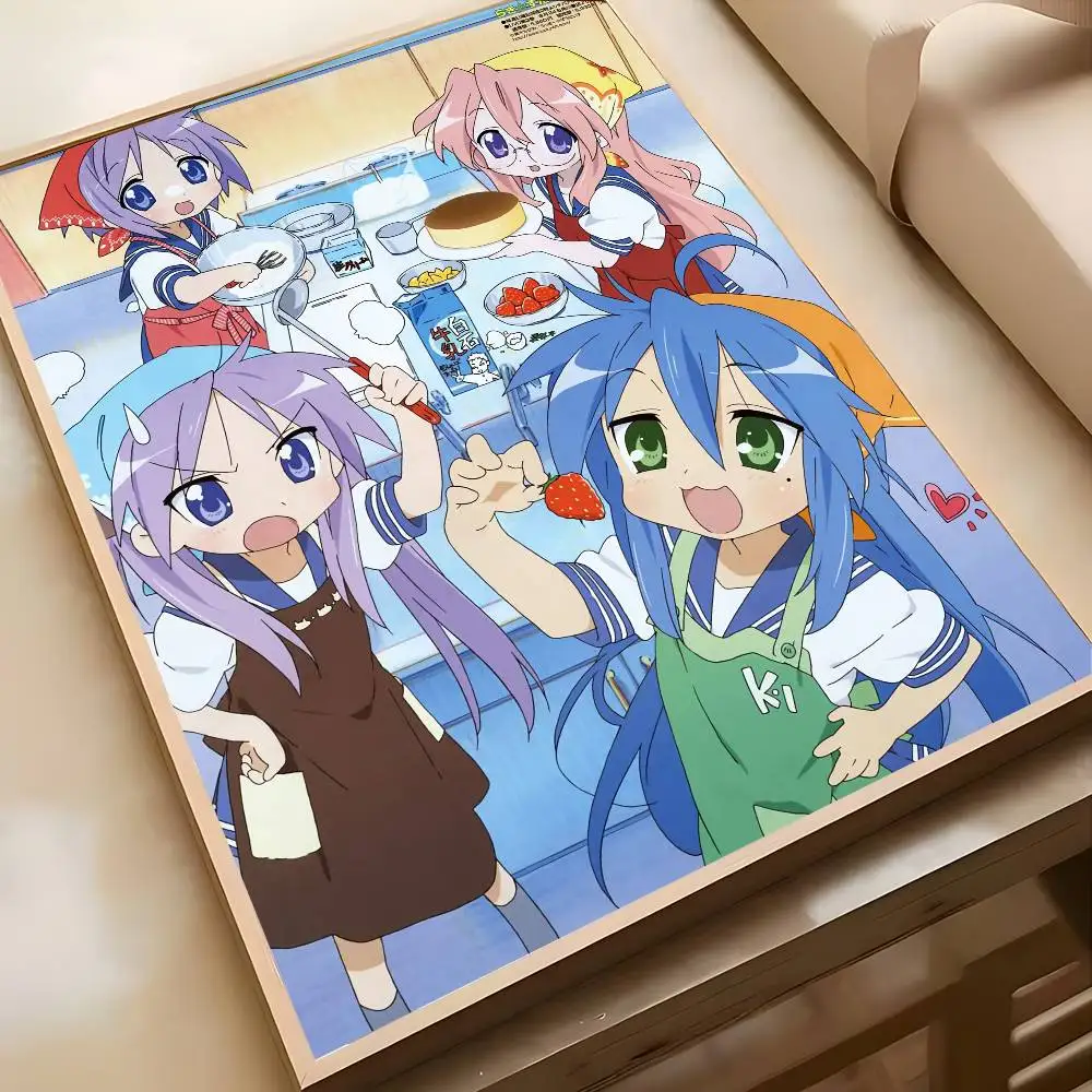 Plakat anime Lucky Star Wzór 4