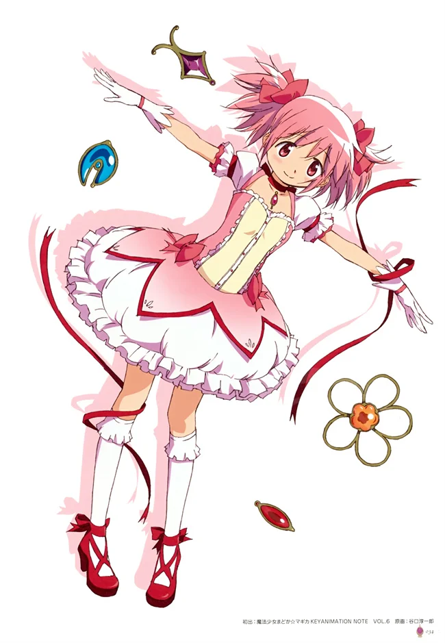 Plakat anime Madoka Magica Wzór 11